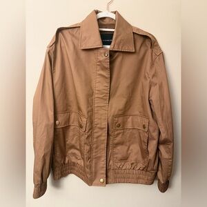 Coach Women's Tan Bomber Jacket